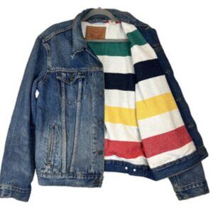 Levi's Hudson's Bay Trucker Jacket Ladies Size M